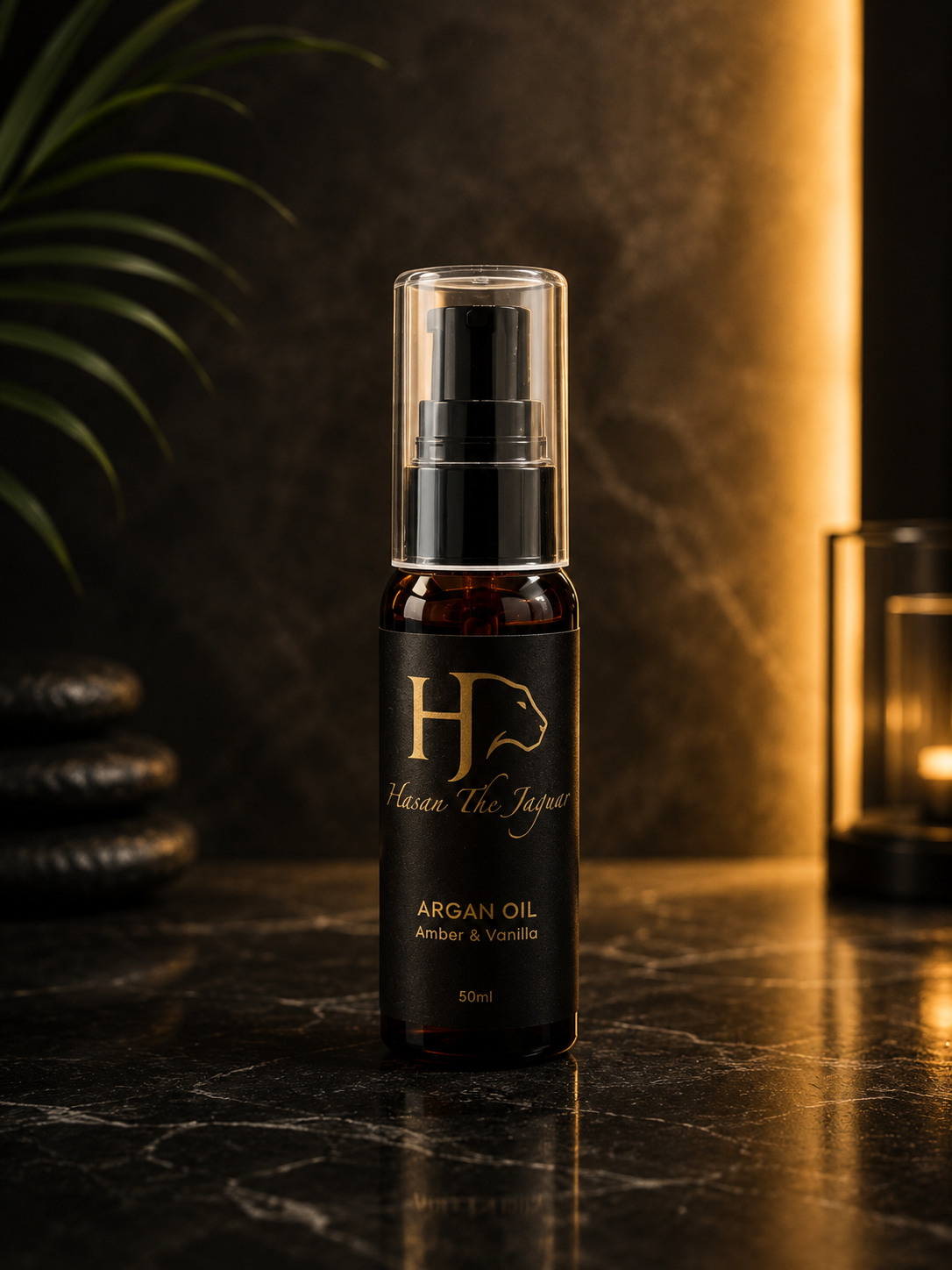 HTJ Argan Oil – Amber & Vanilla | 50ml